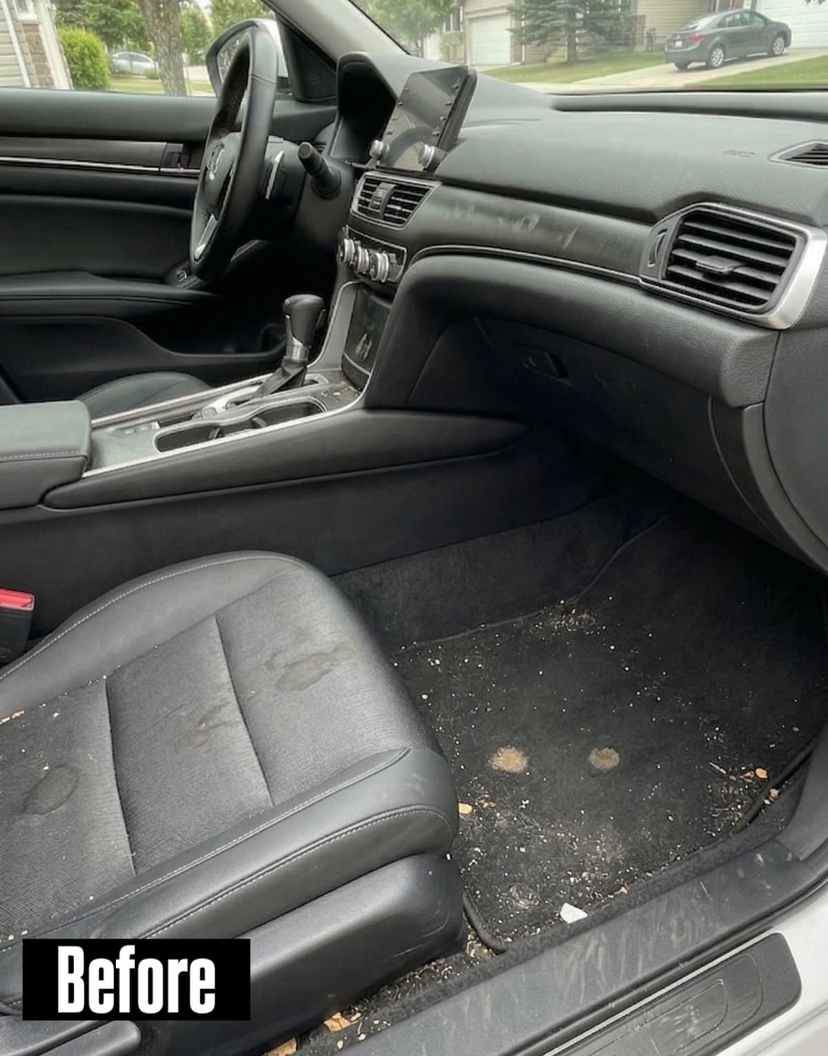 Interior before detailing
